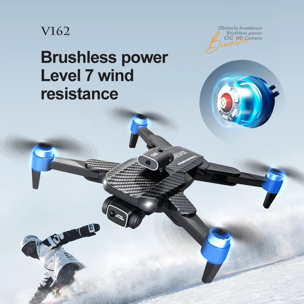 V162 Drone, obstacle avoidance v162 brushless power lzr
