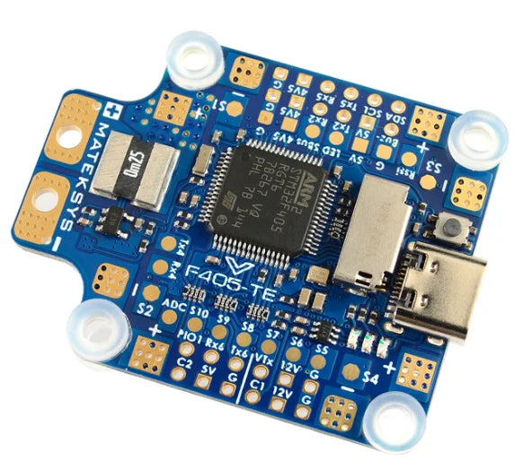 MATEK F405-TE, set dshot_bitbang = ON when using X6 and X8