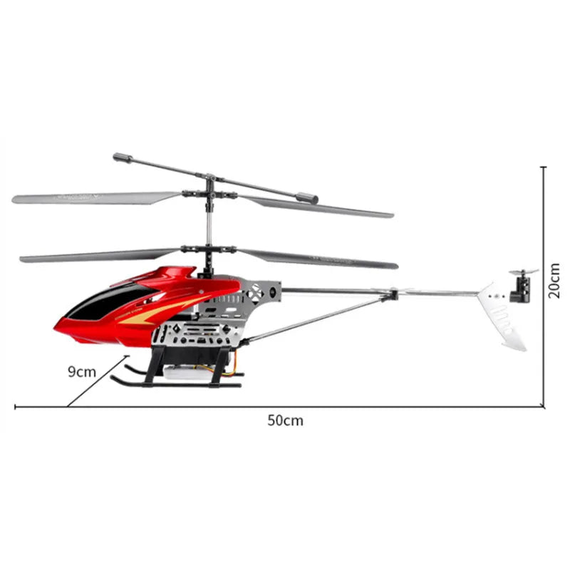 50CM RC Helicopters - 50CM Larger Size For Adults Altitude Hold Alloy RC Helicopter Big Extra Large Outdoor LED Light Kid Toys For Boys 23 50CM RC Helicopters - 50CM Larger Size For Adults Al
