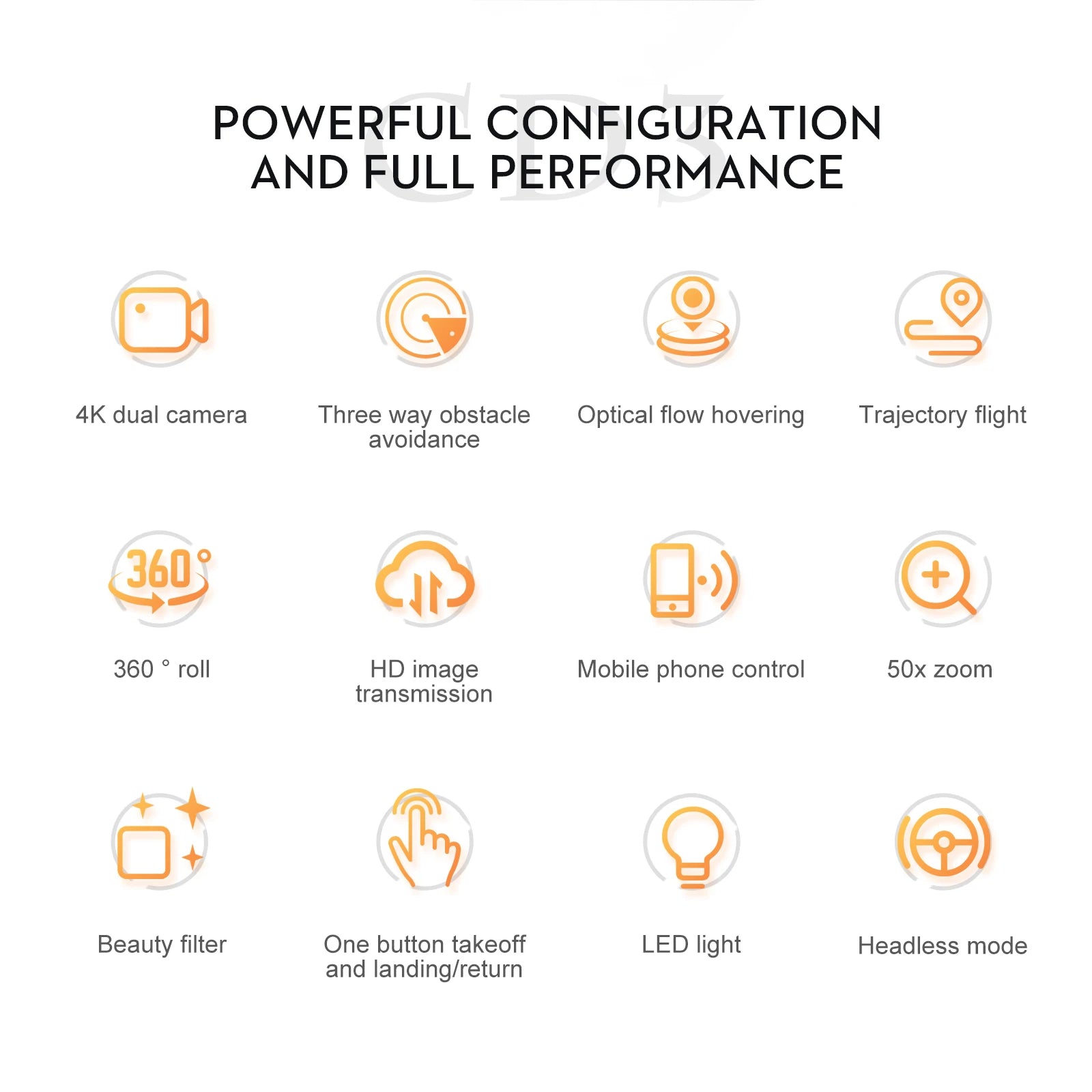 XT3 Drone, powerful configuration and full performance 4k dual camera three way obstacle optical flow