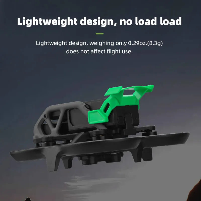 Flight Tail for DJI Avata, design, weighing only 0.290z.(8.3g) does not affect flight
