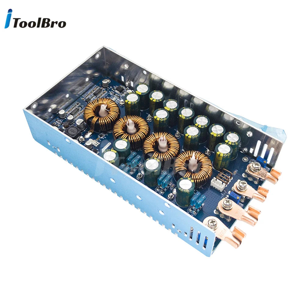 2000W 100A CC CV Power Supply DC-DC Step Up Boost Converter Adjustable High Current Charging Voltage Regulator Module 12V 24V