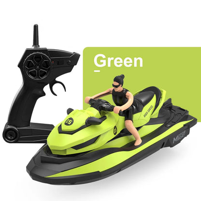 MN MODEL LM13-A Mini Jet Ski RC Boat 2.4G High-Speed Motorboat, 50m Range, Dual Motors, 3.7V 650mAh, 20min Runtime