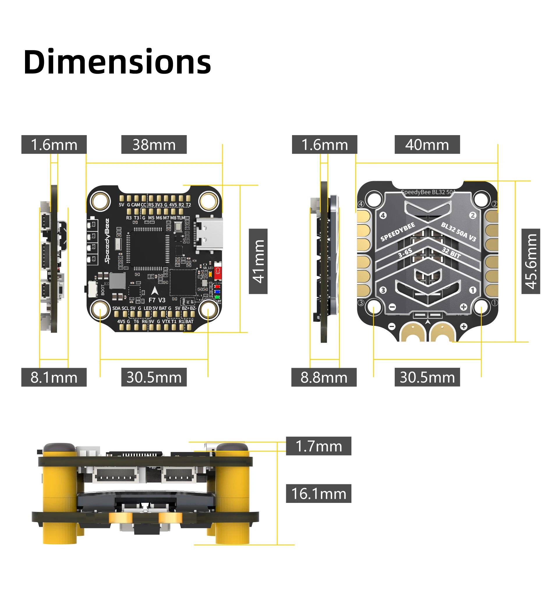 SpeedyBee F7 V3 BL32 50A 30x30 Stack Blackbox Data Analyze iNAV Betaflight Emuflight Wireless Firmware Flasher 25 SpeedyBee F7 V3 BL32 50A 30x30 Stack, AliExpress will charge customs duties and value-added tax when you pay .