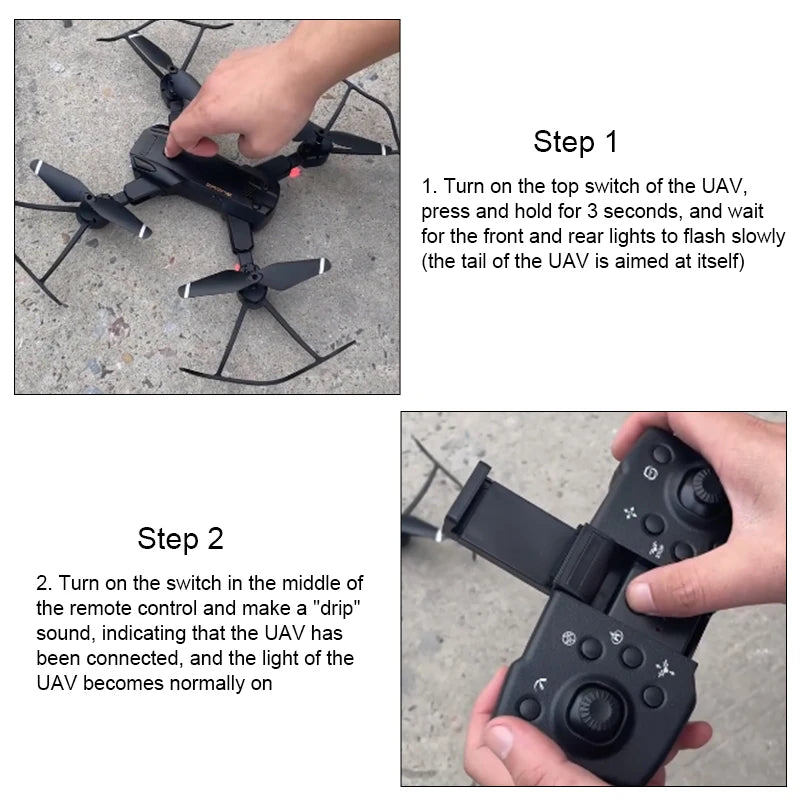 Dron 5G GPS Drone 8K Professional Drones 4K HD Aerial Photography Obstacle Avoidance Quadcopter Helicopter RC Distance 3000M New 33 Dron 5G GPS Drone, the quadrotor fuselage is made of high-streng