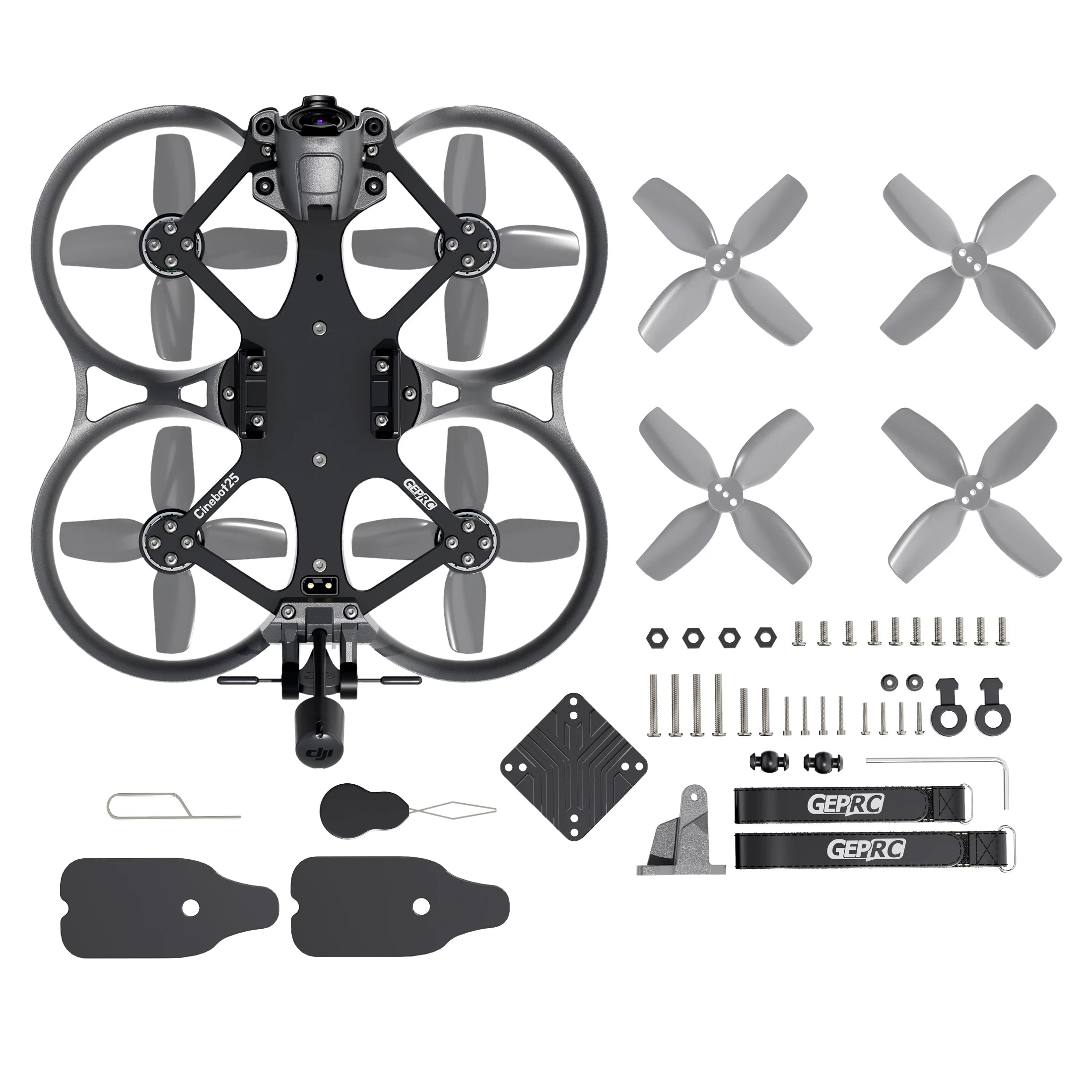 GEPRC Cinebot25 HD O3 FPV Drone, crashes when components have aged or been damaged .