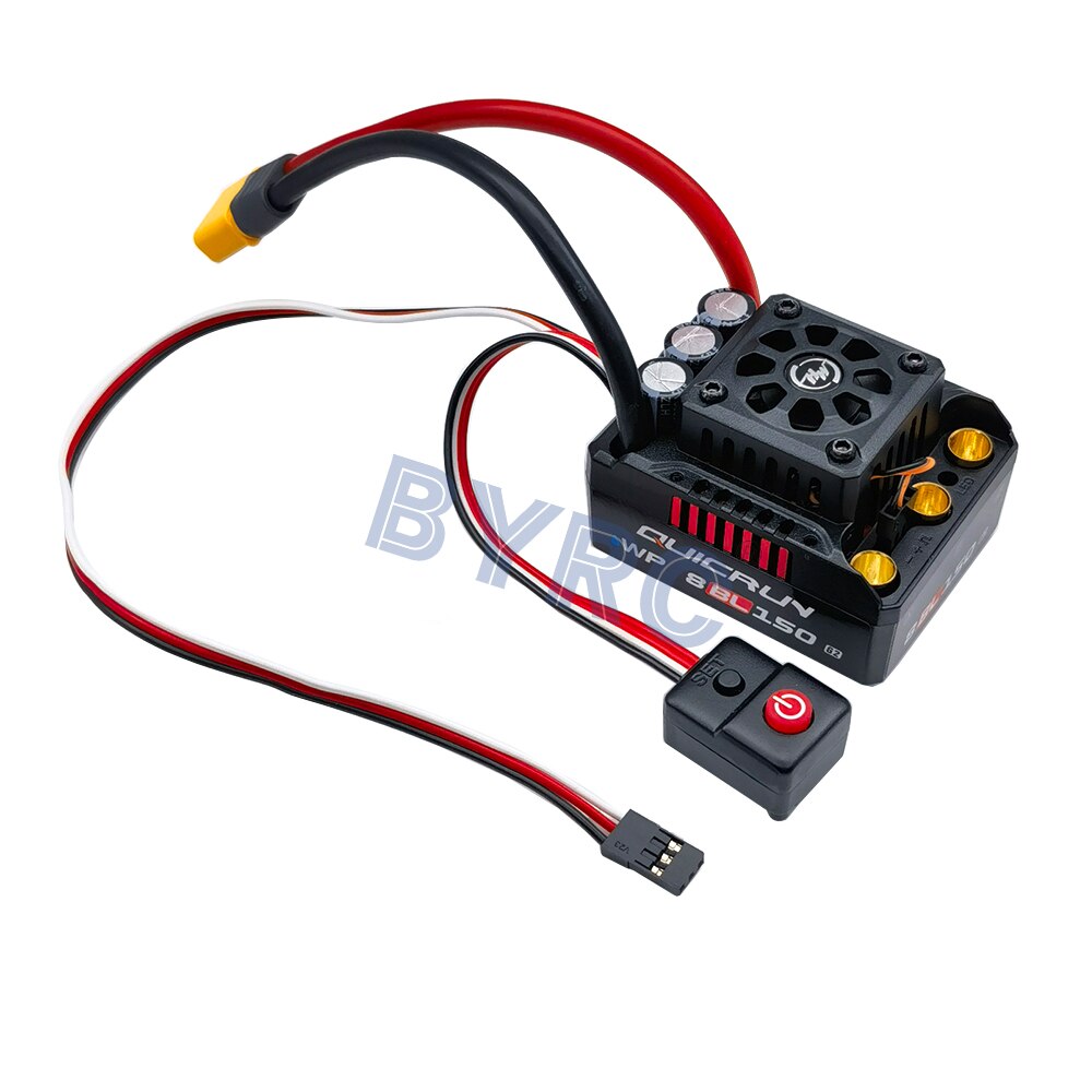 HobbyWing QuicRun 8BL150 G2 150A 3-6S Waterproof Brushless Speed Controller ESC For 1/8th Truck Monster truck