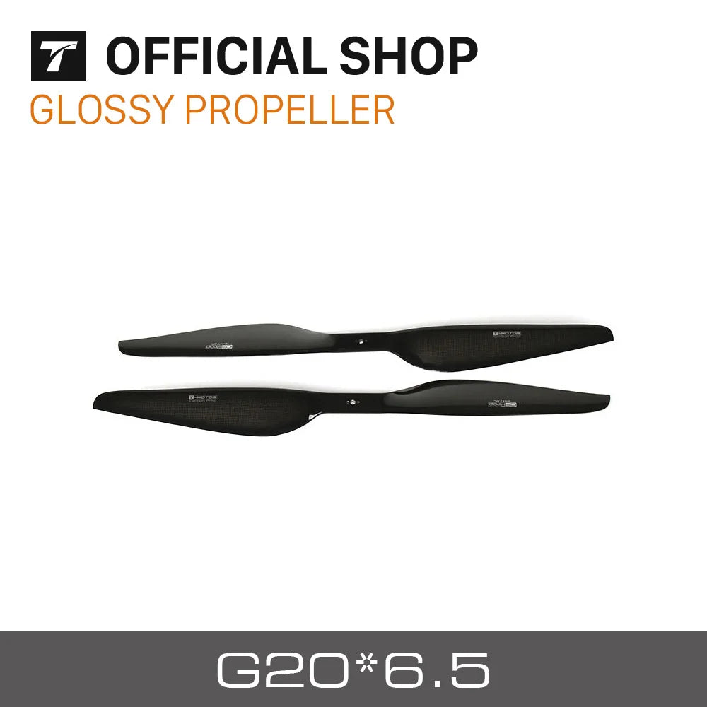 T-MOTOR G20X6.5 G22X7.2 Prop, OFFICIAL SHOP GLOSSY PROPELLER G20*