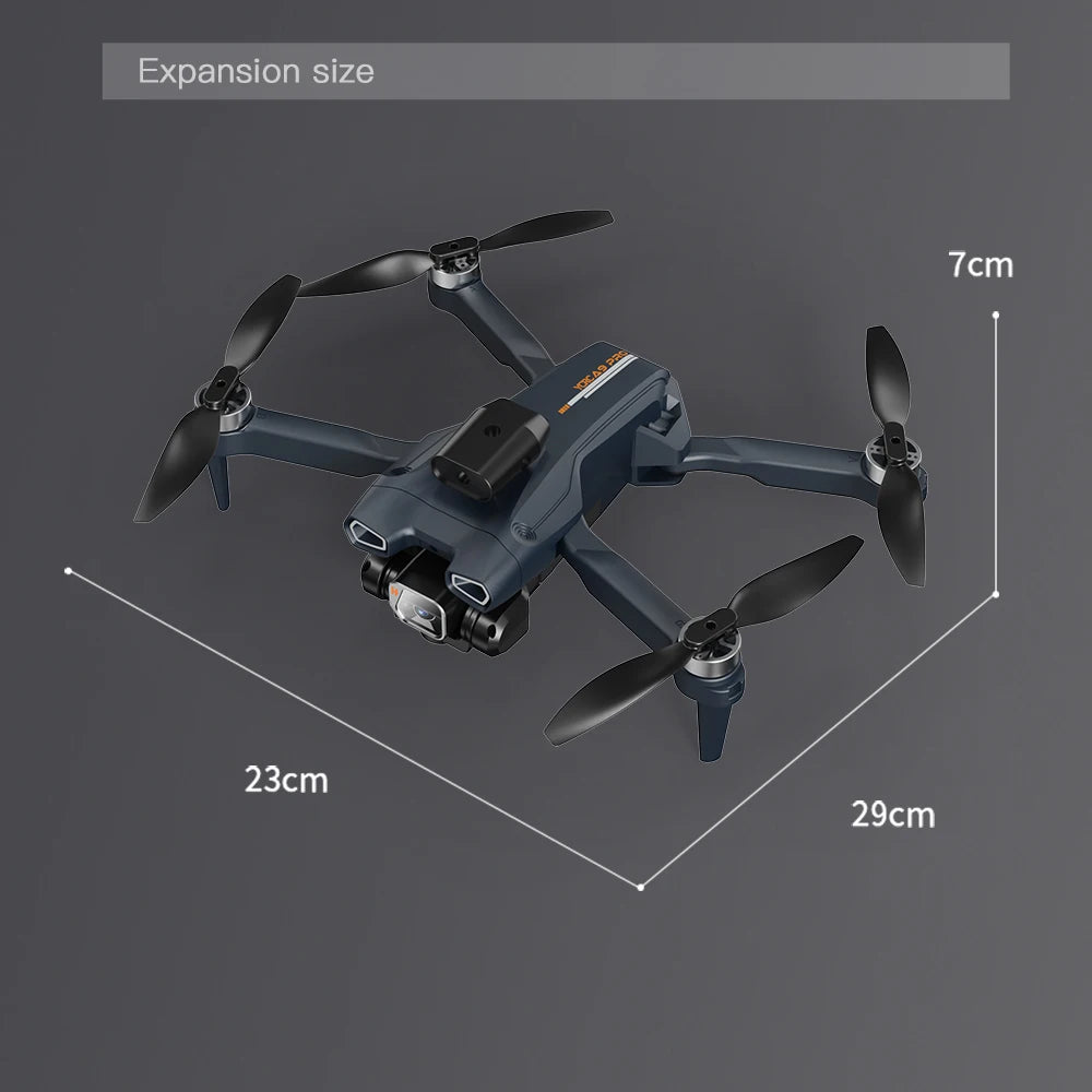 A9 PRO Drone - 2.4G WIFI FPV With 4K HD Camera 20min Flight Time Brushless Foldable ProfessionalRC Drone Quadcopter Toy 36 A9 PRO Drone, Brushless motor provides more powerful power and longer service life