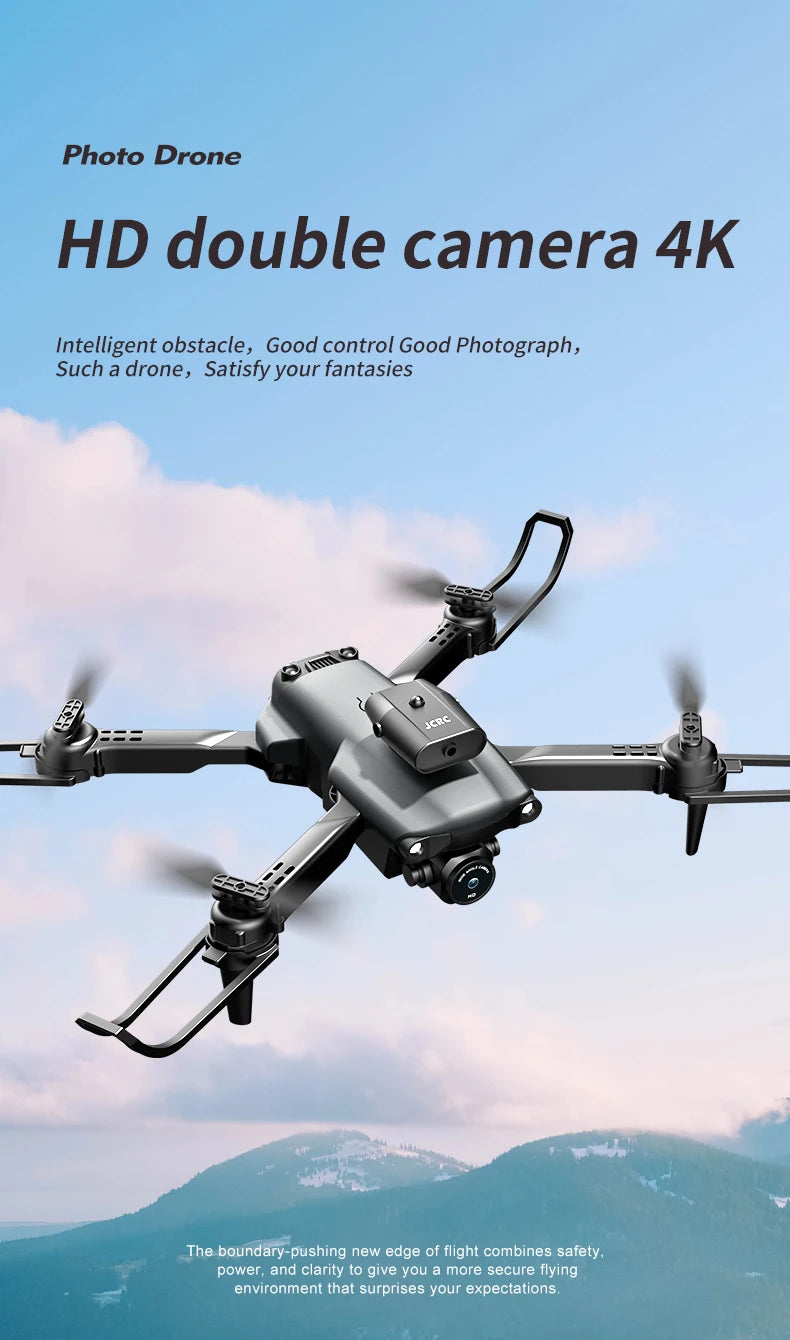 Novo 809 Drone, photo drone hd double camera 4k intelligent obstacle, good control