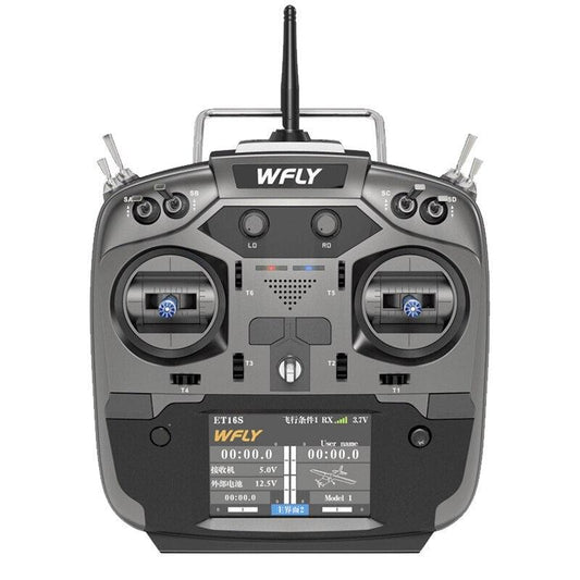 WFLY ET16S 16 Channel RC Radio Tranmitter Hall Gimbals FPV Radio Transmitter RF209S RX TBS CRSF RC Drone Radio Long Range - RCDrone