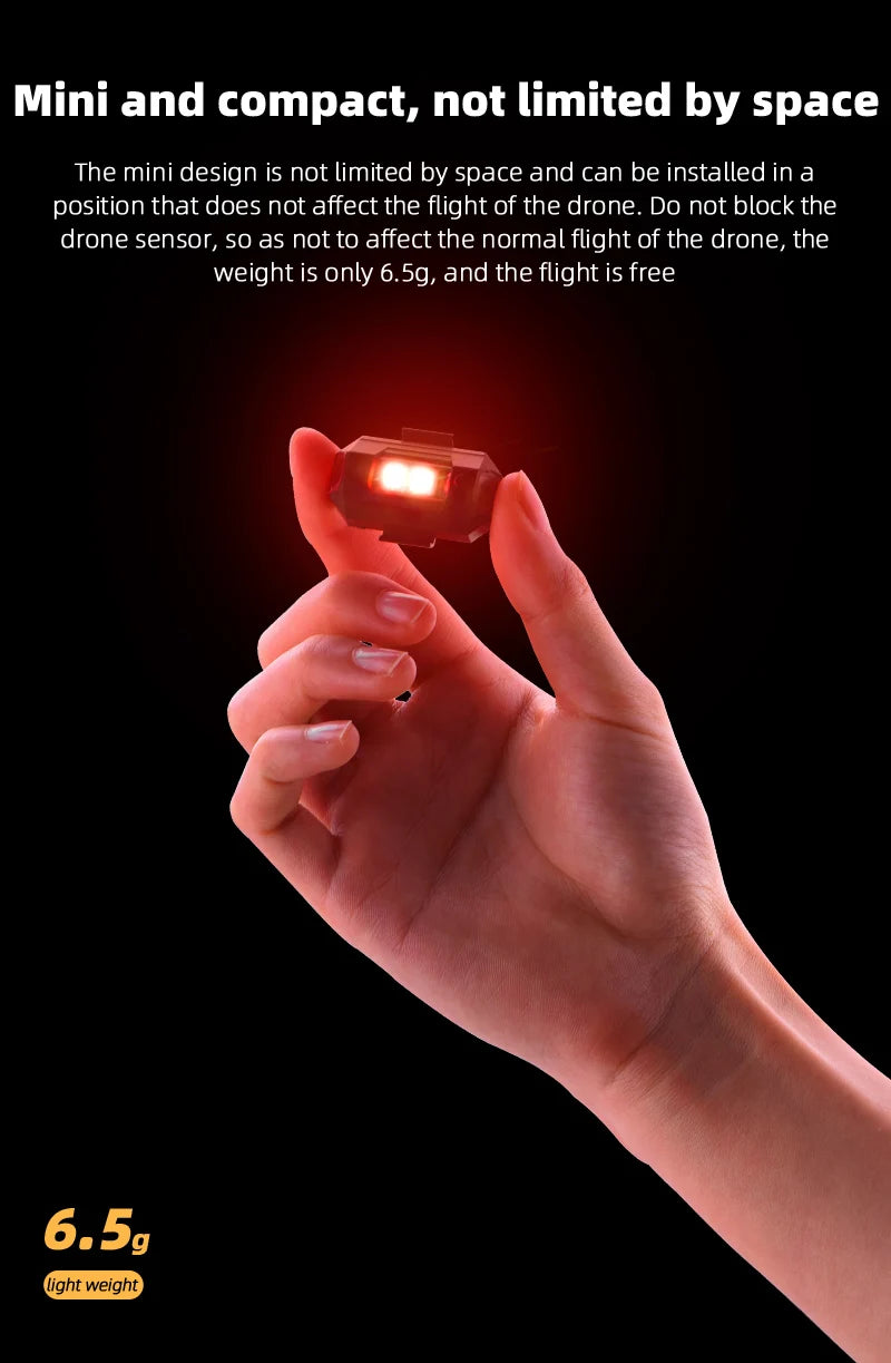 Strobe Light Drone Warning Light Anti-