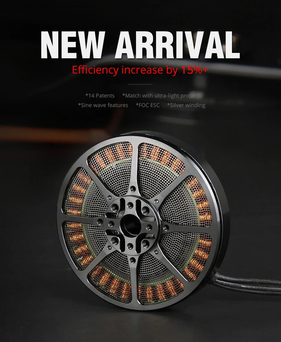 T-motor, NEW ARRIVAL Efficiency increase by 15%0+ *14 Patents #Match with ultra