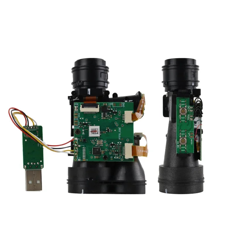 Meskernel 600m Laser Range Finding Monocular, 905nm Class 1 Laser Distance Sensor Module, TTL/RS232/RS485