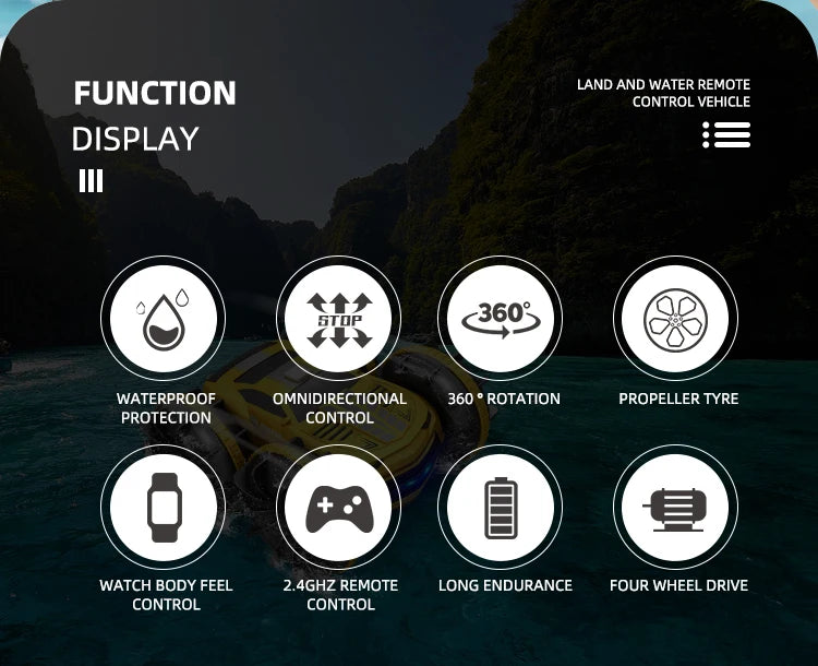 2.4GHZ REMOTE LONG ENDURANCE FOUR WHEEL