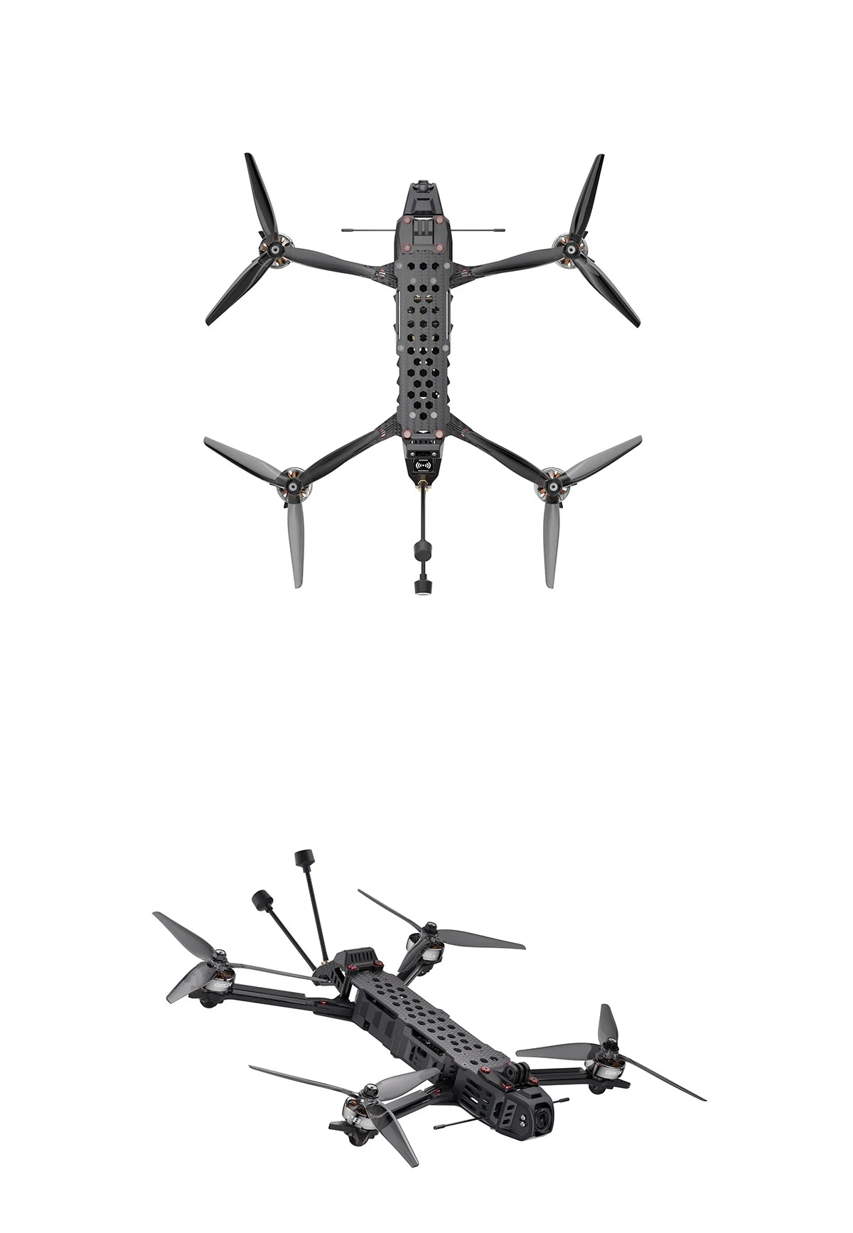 GEPRC Crocodile75 V3 HD - O3 Long Range FPV 7.5inch 6S TAKER 32Bit 128K 60A Stack O3 Air Unit SPEEDX2 2806.5 1350KV Motor GPS FPV 17 GEPRC Crocodile75 V3 HD, the high-performance long range FPV Crocodile75 V3 is officially released