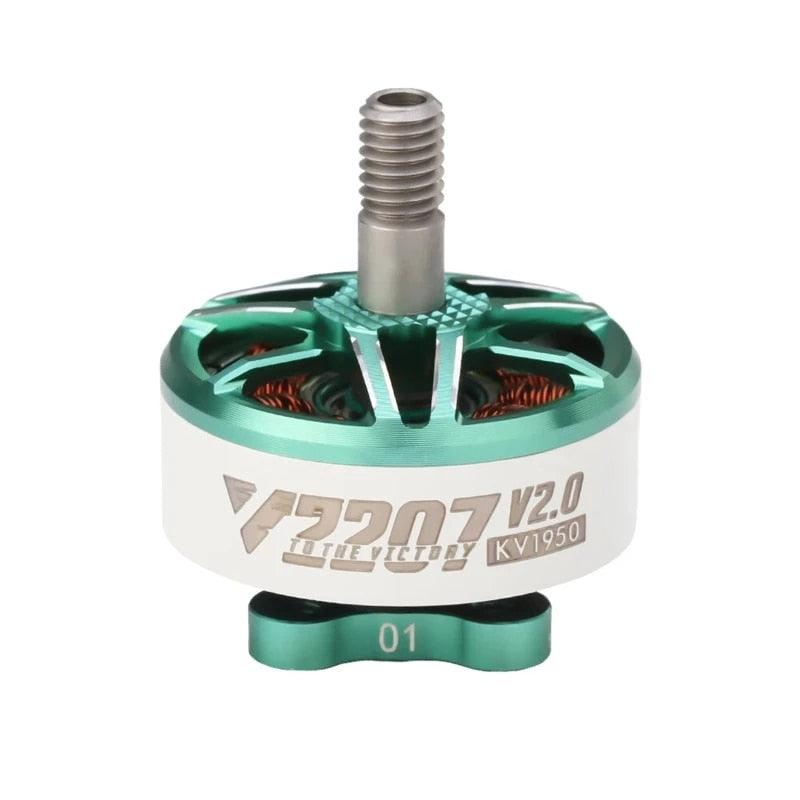 T-Motor Velox V2207 V2 2207 1750KV 1950KV 5-6S / 2550KV 4S Brushless Motor for FPV Racing Drone Quadcopter Freestyle RC Parts - RCDrone