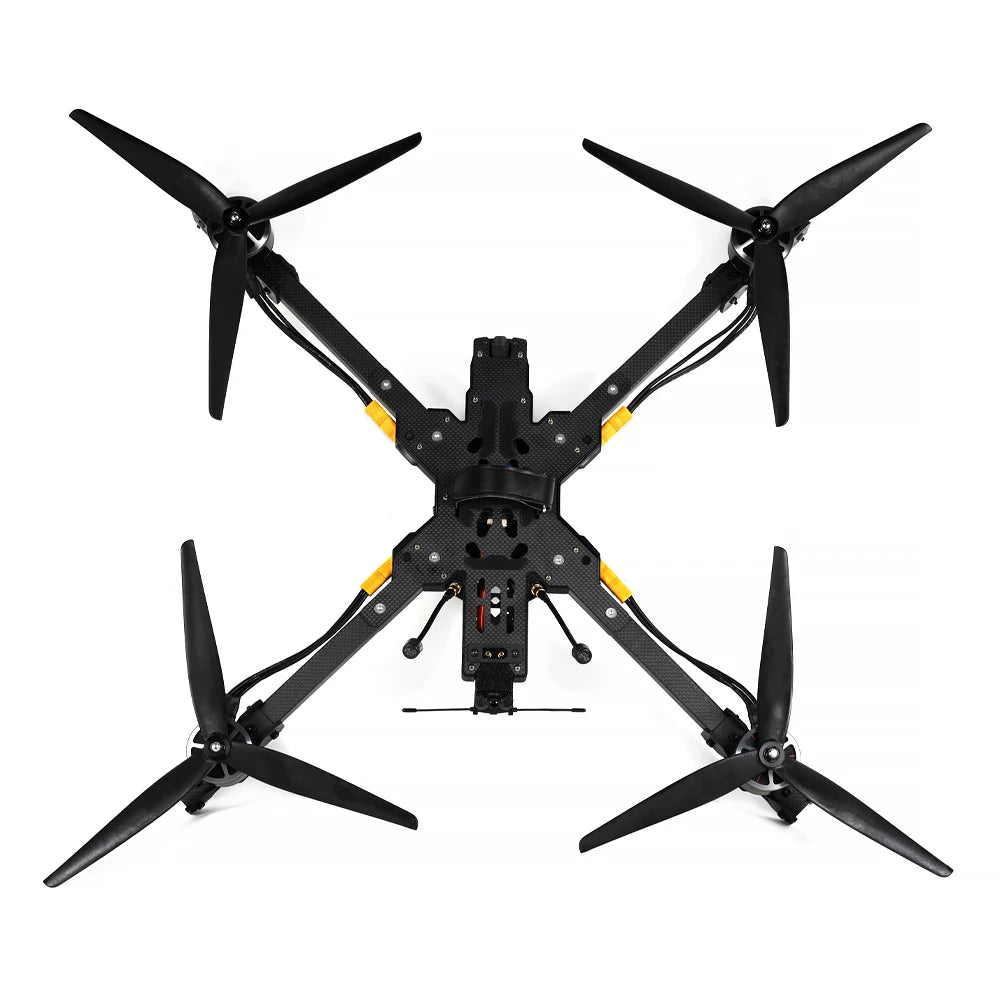 PUSHI Manta 13 X Lite 13 inch FPV BNF - 6KG Heavy Payload 10KM Long Range 6S F722 ESC Motor Link HD DJI O3 Camera RC Quadcopter