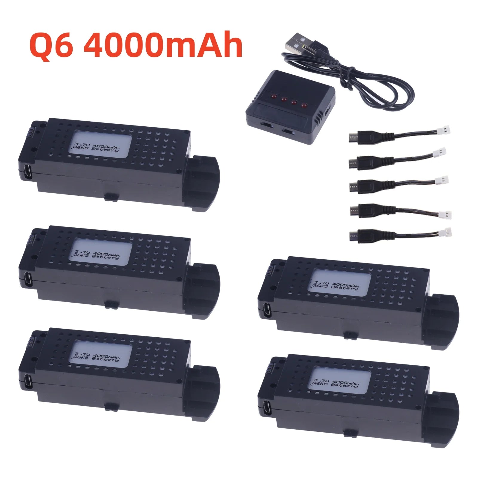 Q6 S6 G6 T6 K5 Drones Battery, High-capacity power source for drones.