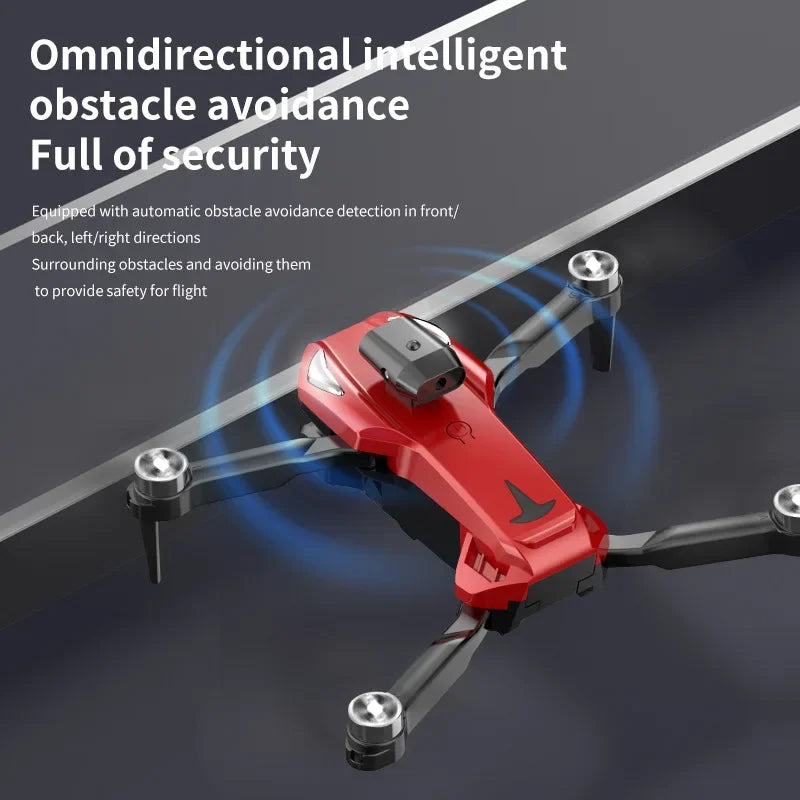 S178 L818 Drone, Omnidirectionalimnelligent obstacle avoidance detection in front/back