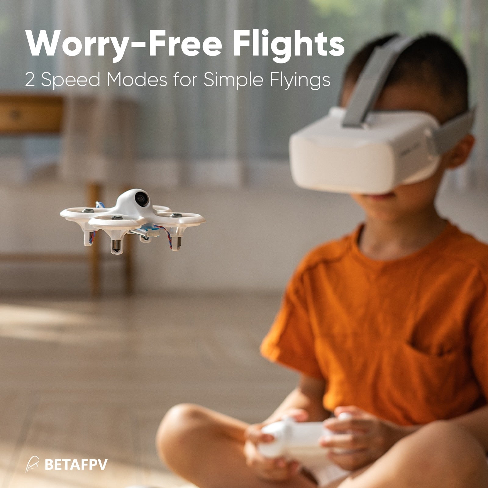 Worry-Free Flights 2 Speed Modes for Simple Flyings BETAFP