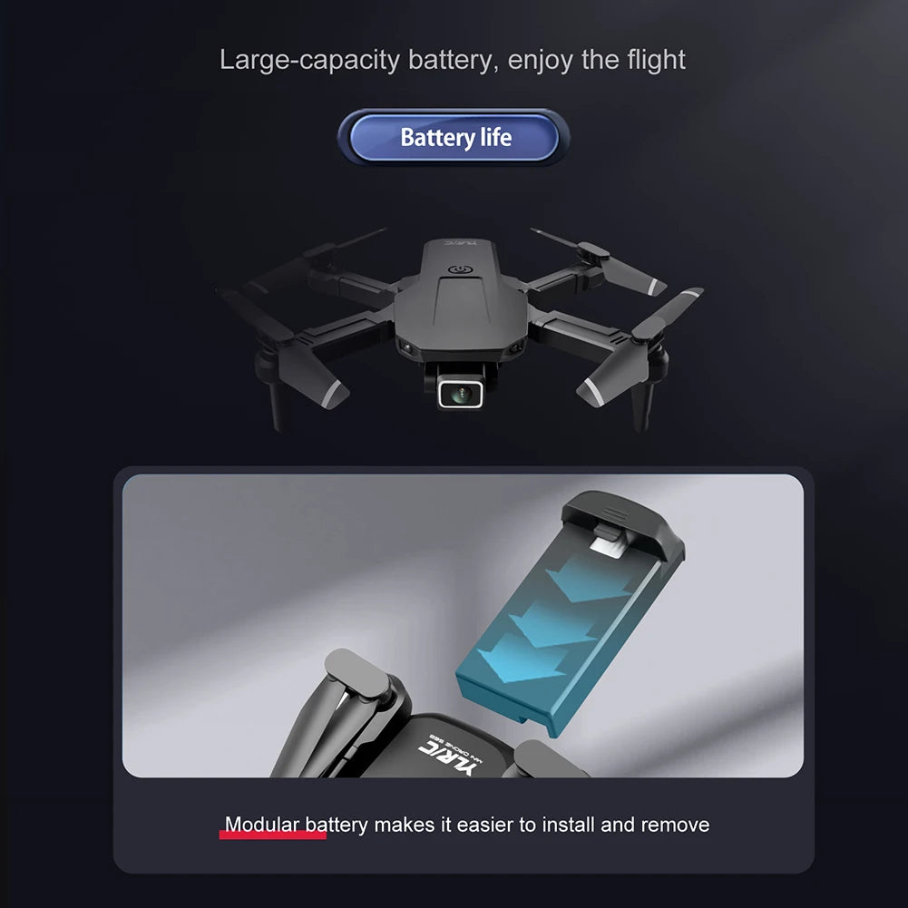 YLR/C S68 Drone, large-capacity battery, enjoy the flight battery life modular battery