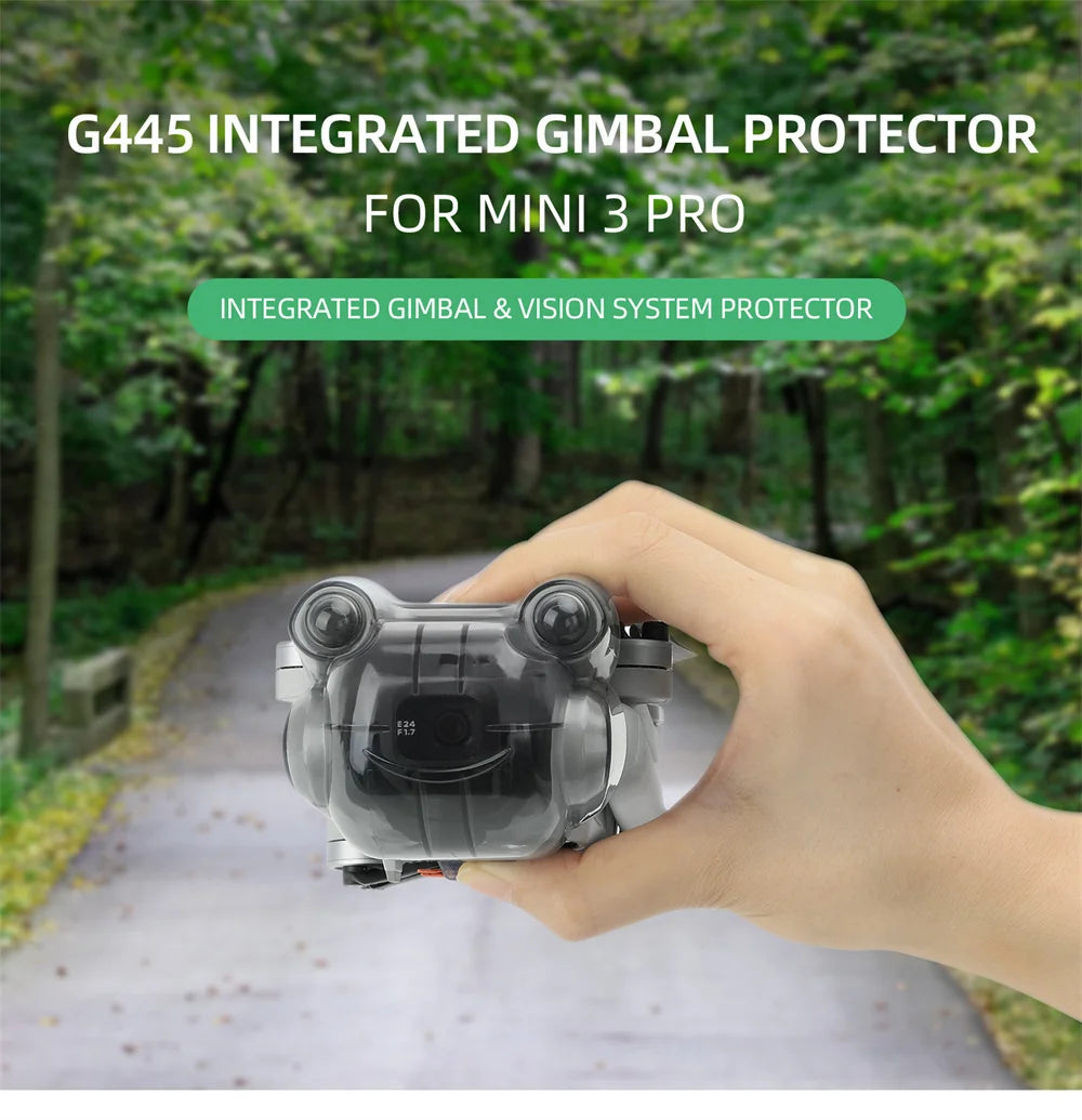 For DJI Mini 3 Pro Lens Cap Sunshade Protector Cover Lens Hood Anti-glare Sunhood Gimbal Case Guard Drone Fixer Accessories 15 6445 INTEGRATED GIMBAL PROTECTOR FOR MINI 3 PRO