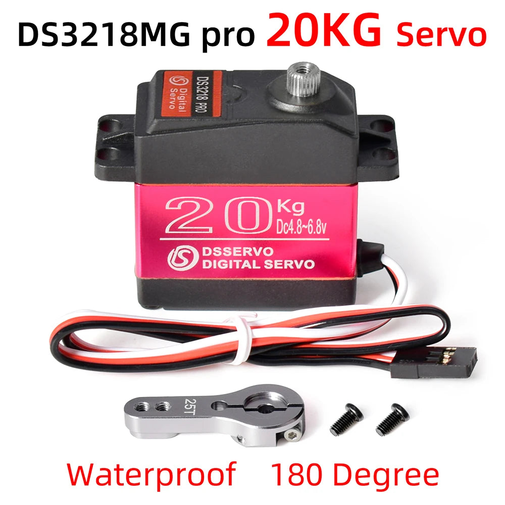Dsservo, DS3218MG pro ZOKG Servo 2 1 20 Dc4.8 6.