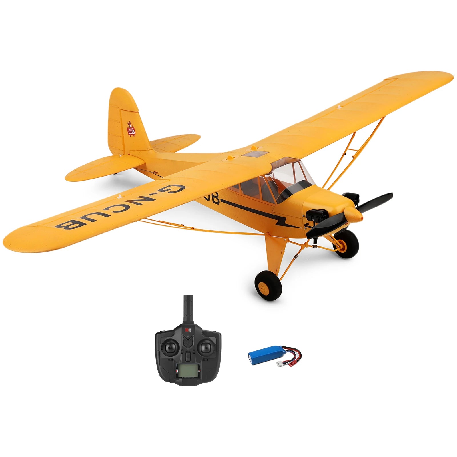 A160 RC Airplane, built-in six-axis gyroscope flight stabilization system, route