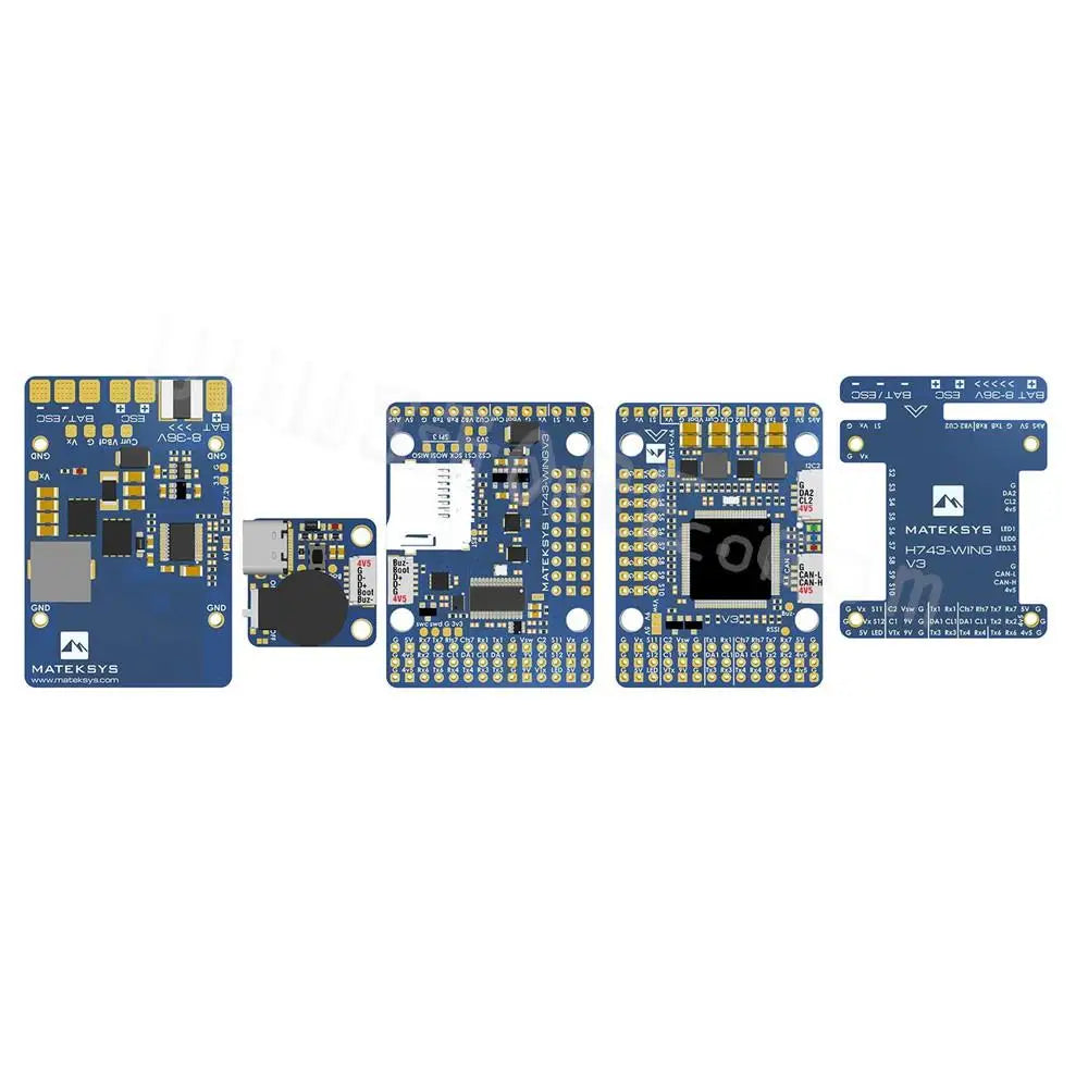 Matek Mateksys Flight Controller, Matek F765-WING V3 H743 Wing for FPV Racing