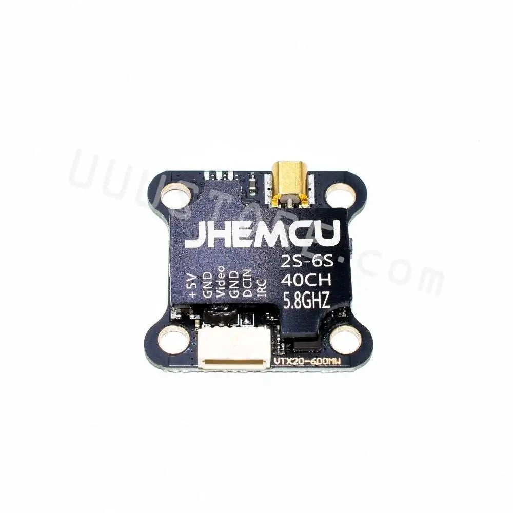 JHEMCU VTX20-600 Transmitter - 5.8G 40CH PitMode 25mW 100mW 200mW 400mW 600mW Adjustable VTX 7-26V 20X20mm for FPV RC Racing Drone 10 JHEMCU VTX, JHEMCU has a perfect VTX to add to your next build .