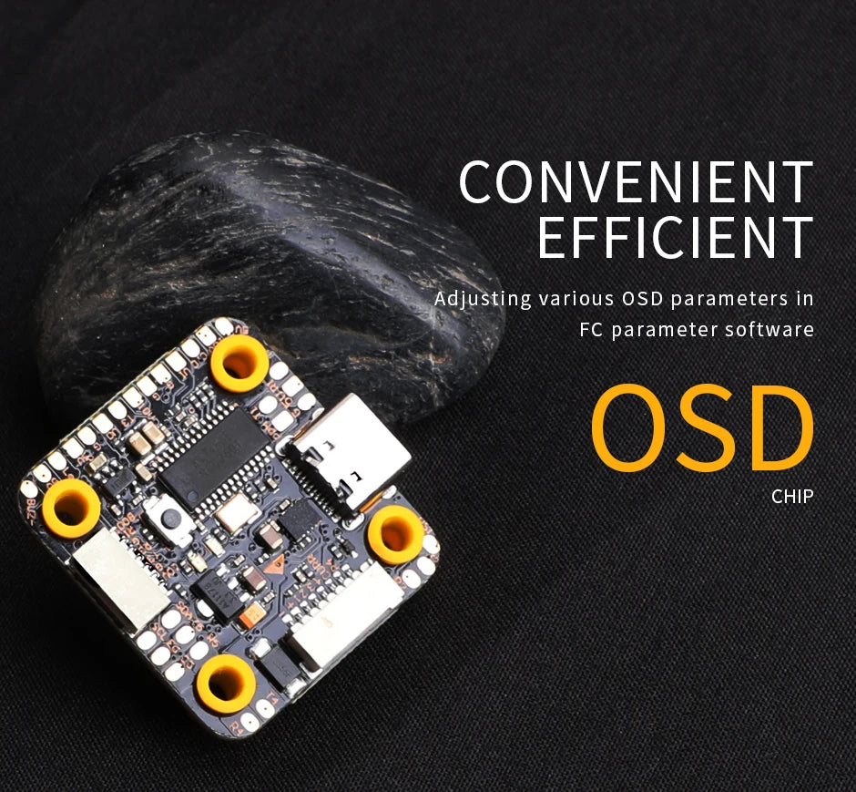 CONVENIENT EFFICIENT Adjusting various OSD parameters in FC parameter software OS