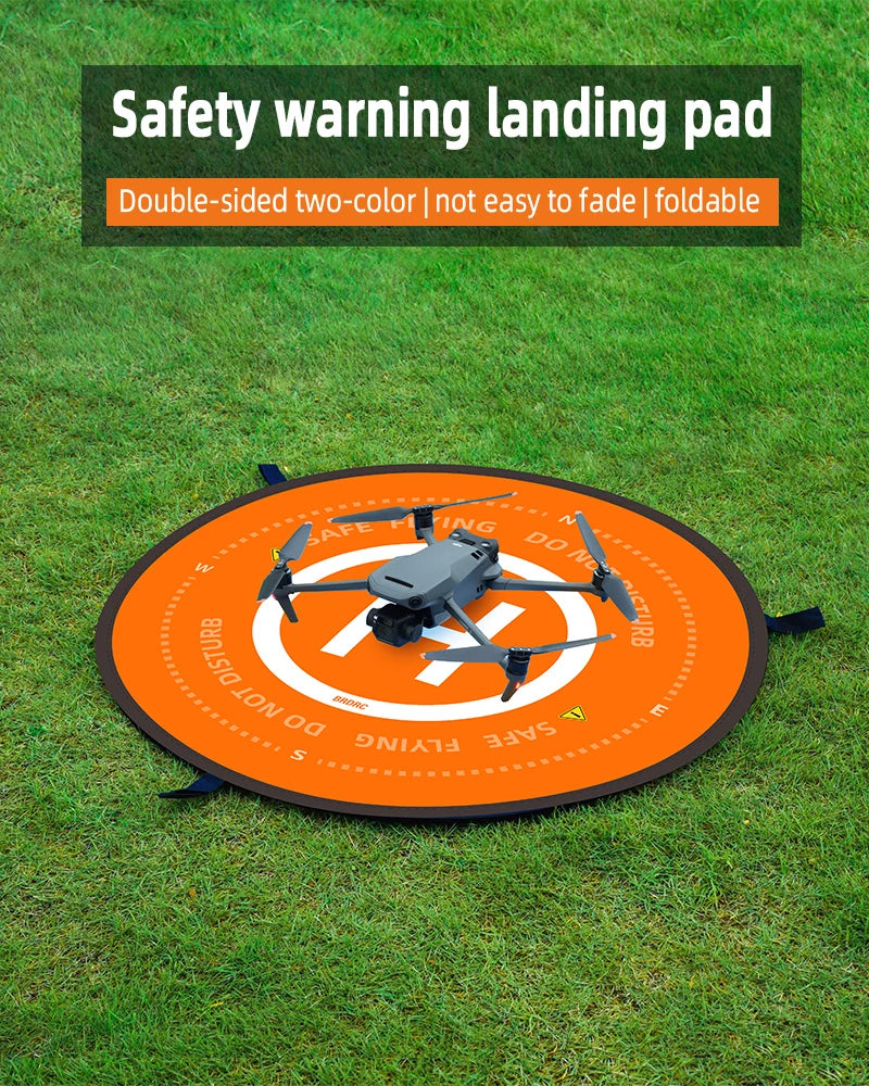safety warning landing pad Double-sided two-color not easy to fade . foldable landing