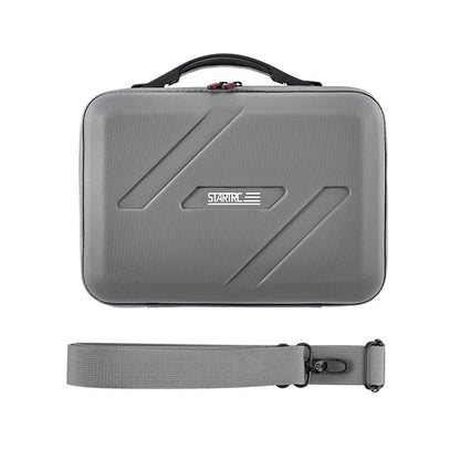 STARTRC Shoulder Bag for DJI Flip Drone, PU Portable Storage Case for Fly More Combo, Fits RC2/RC‑N3 Remote, Gray