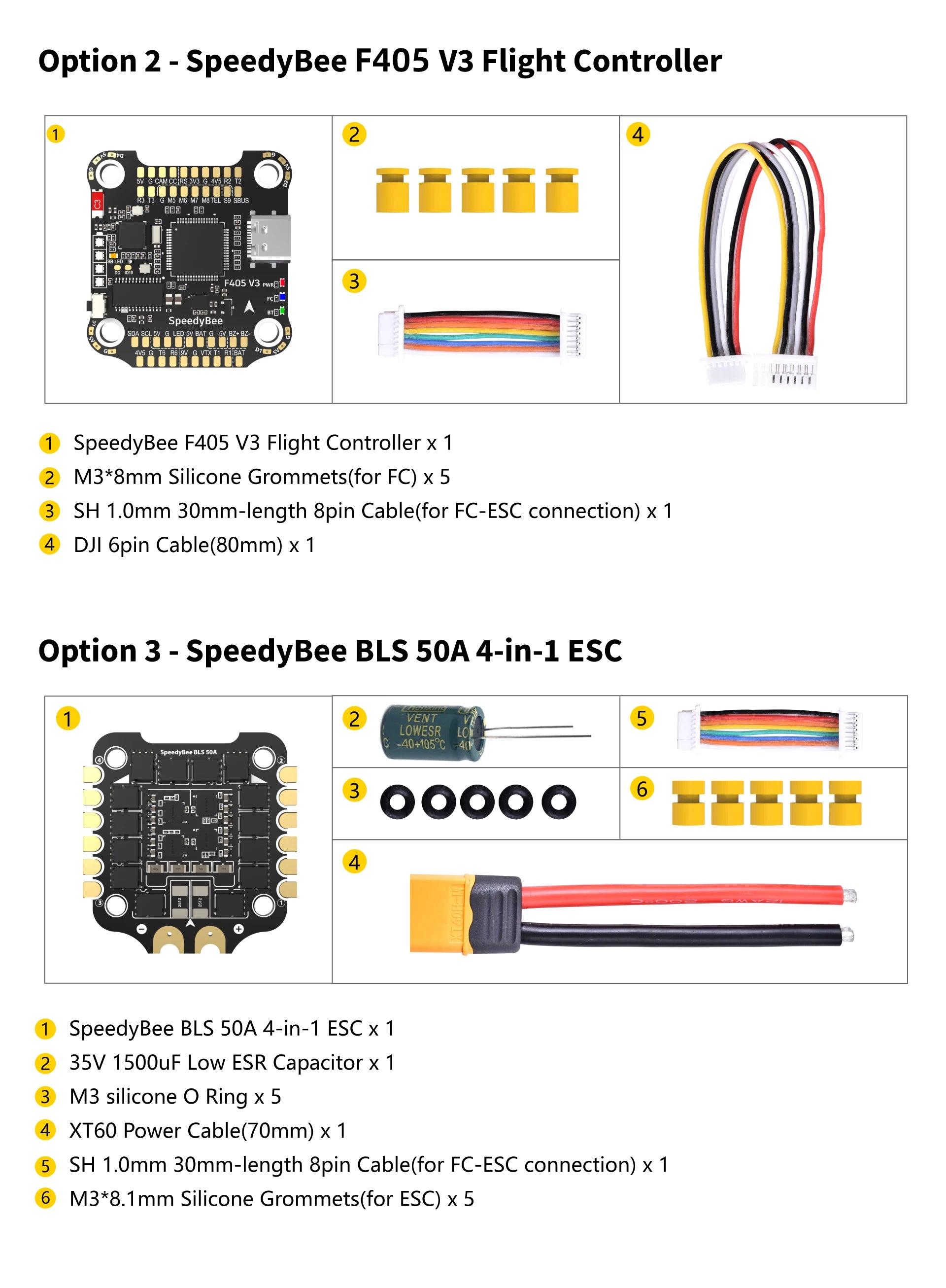 SpeedyBee F405 V3 50A Stack - FC ECS BMI270 30x30 Flight Controller BLS 50A 4-in-1 ESC 3-6S LiPo For RC FPV Drone RunCam 25 SpeedyBee F405 V3 50A Stack, Please set scale = 386 and Offset = 0. For SpeedyBee BLS 50