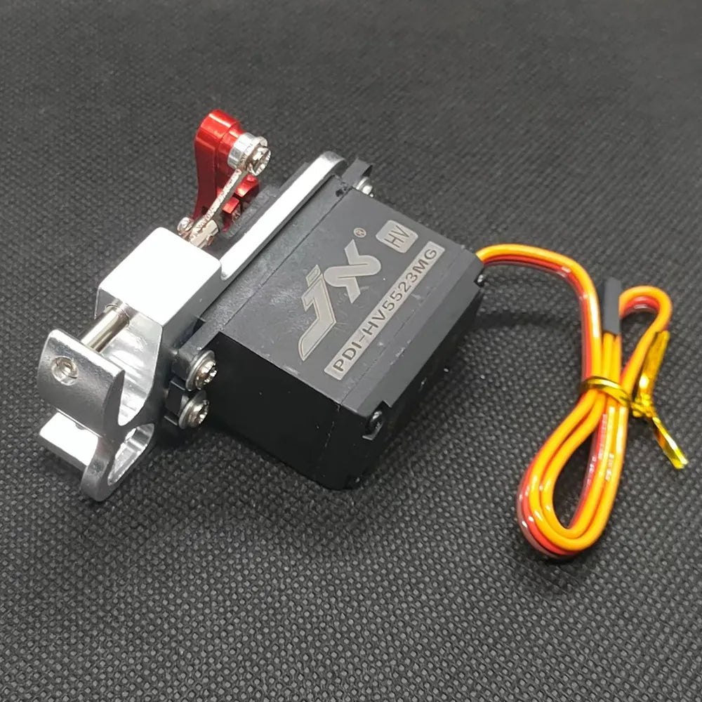 JX Servo 23kg Digital Airdrop, Steering gear control options: basic, complete, and upgraded sets with servos.