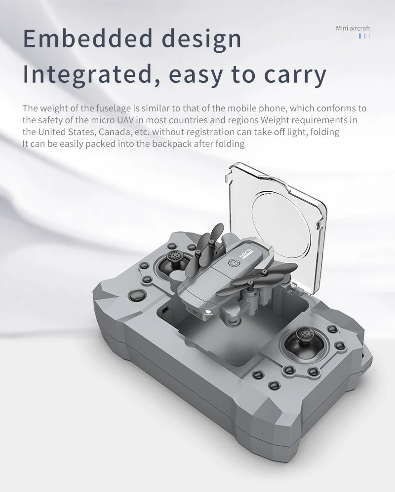 QJ KY905 Mini Drone - Profesional 4K Camera Wifi FPV Foldable Dron Quadcopter One-Key Return 360 Rolling RC Helicopter Kid Toys 37 QJ KY905 Mini Drone, the weight of the fuselage is similar to that of the mobile phone