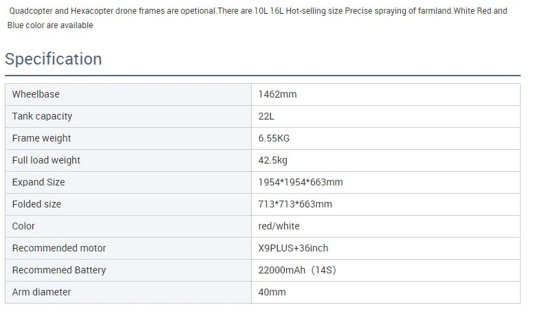 EFT E420P 20L Agriculture Drone - 4 Axis 20KG 20L 22L Tank Capacity Foldable Propeller Hobbywing Motor X9 plus JIYI K++ V2 H12 Remote Controller 20 EFT E420P 20L Agriculture Drone, Quadcopte and Hexacopter drone frames are opetional There are