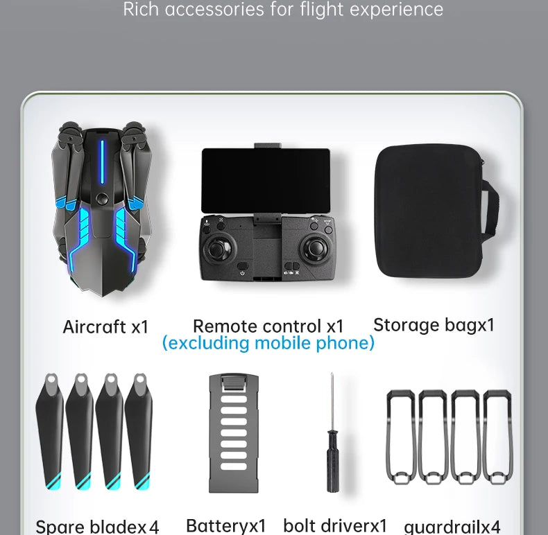 X6 pro Drone, rich accessories for flight experience aircraft x1 spare bladex4 batter