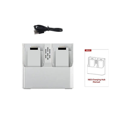 STARTRC StartRC Two-Ways Battery Charger Hub for DJI Neo, 45W Dual Battery Charger, Type‑C Fast Charging, Storage Mode