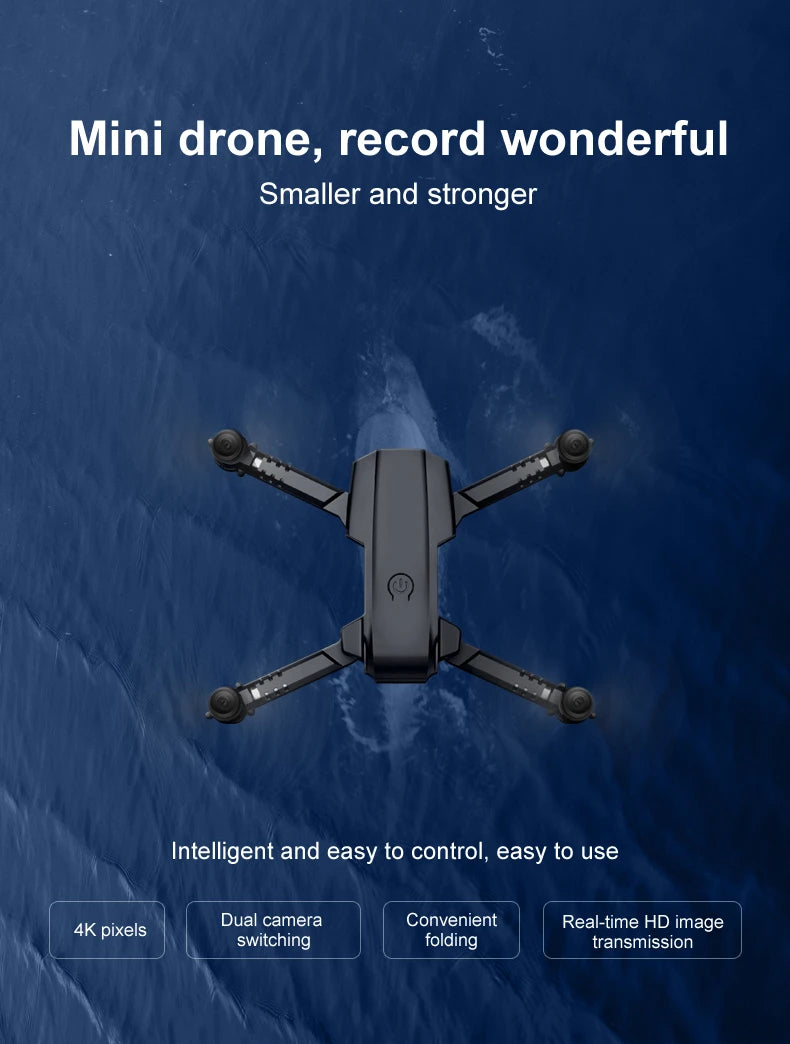 KBDFA XT6 Mini Drone, mini drone, record wonderful smaller and stronger intelligent and easy to control;