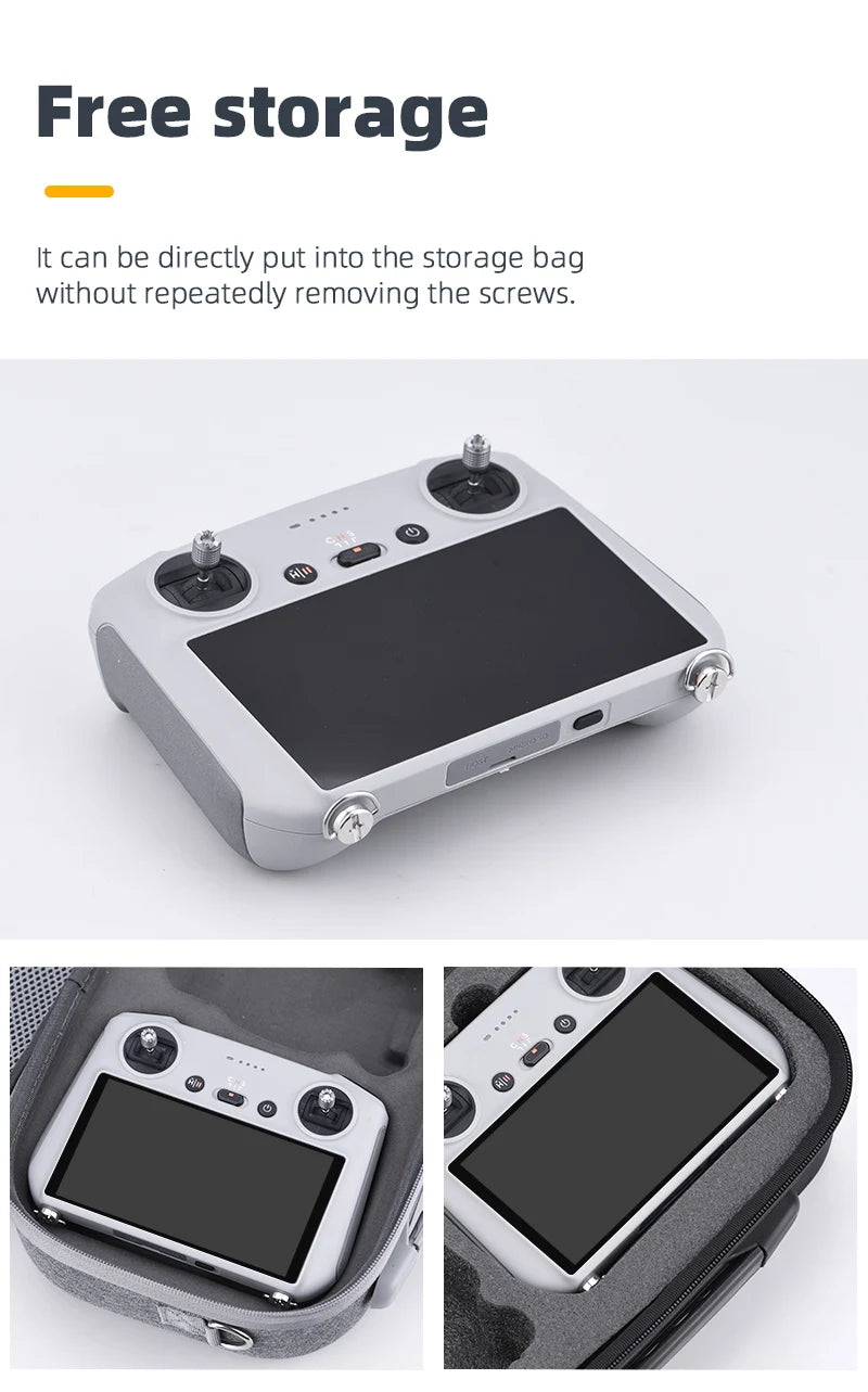 Remote Controller Lanyard NeckStrap for DJI Mini 3 Pro Drone DJI RC Accessories 44 free storage It can be directly put into the storage without repeatedly removing the screws bag