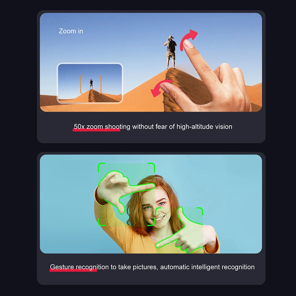 YLR/C S68 Drone, zoom in 50x zoom shooting without fear of high-altitude vision