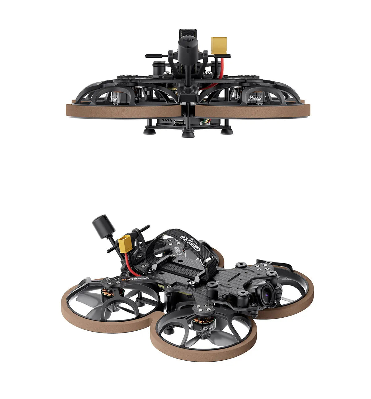 GEPRC Cinelog25 V2 HD O3 FPV, the fuselage is small and compact, suitable for indoor and outdoor shooting .