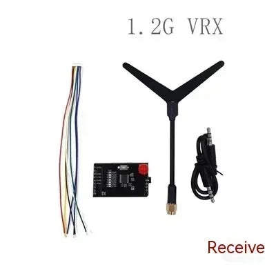 Matek VTX-1G3SE / VRX-1G3-V2 1.2G 1.3G 800mw 9CH VRX - Matek System Video Transmission Receiver For RC FPV Drone Aircraft Helicopter  Model Parts