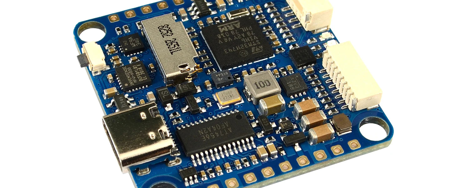 MATEK H743-SLIM V3 - Mateksys FLIGHT CONTROLLER 8 MATEK H743-SLIM V3, Starting with INAV5.0, V1/V1.5/V3 will share the same firmware