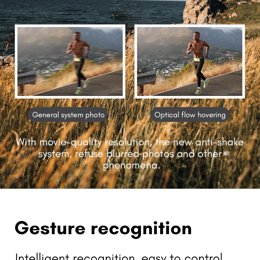 H66 Drone - 4K HD Camera Optical Flow Mini RC Helicopter FPV WIFI Professional Foldable Quadcopter Children's Toy Gifts 35 H66 Drone, the new anti-shake system, refuse blurred photos and other phenomena