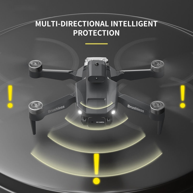 JJRC H115 Brushless Drone, MULTI-DIRECTIONAL INTELLIGENT PROTECTION