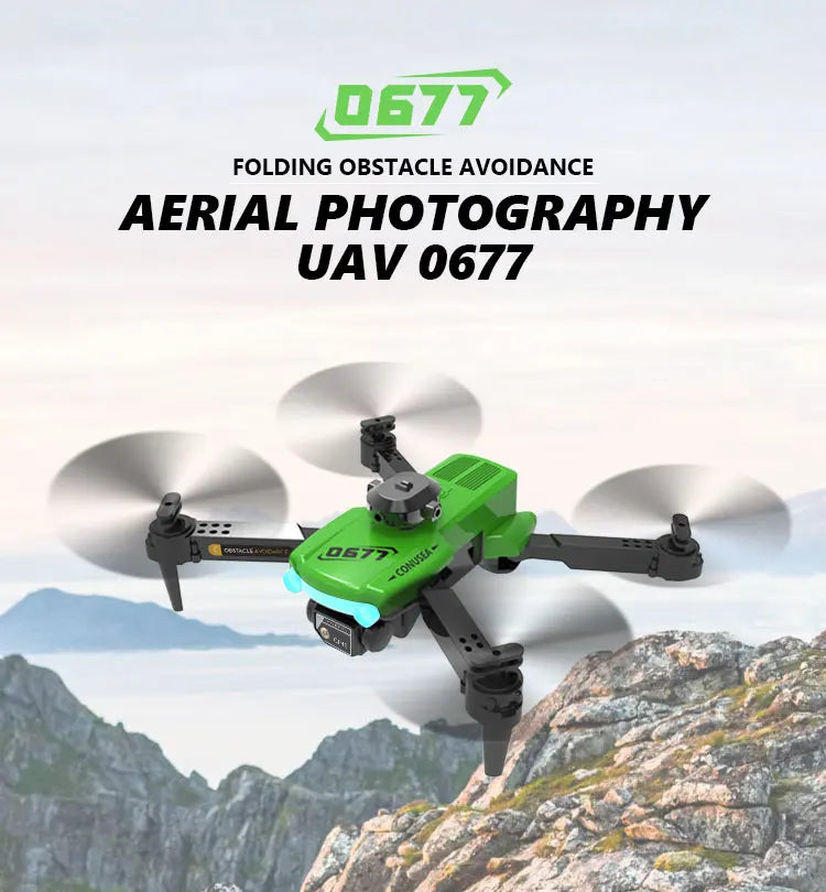 CONUSEA 0677 Drone - 4k Drones with Dual camera HD 4k Optical Flow FPV WIFI Quadcopter Obstacle Avoidance RC Drones Toys 14 CONUSEA 0677 Drone - 4k Drones with Dual camera, CONUSEA 0677 Drone -