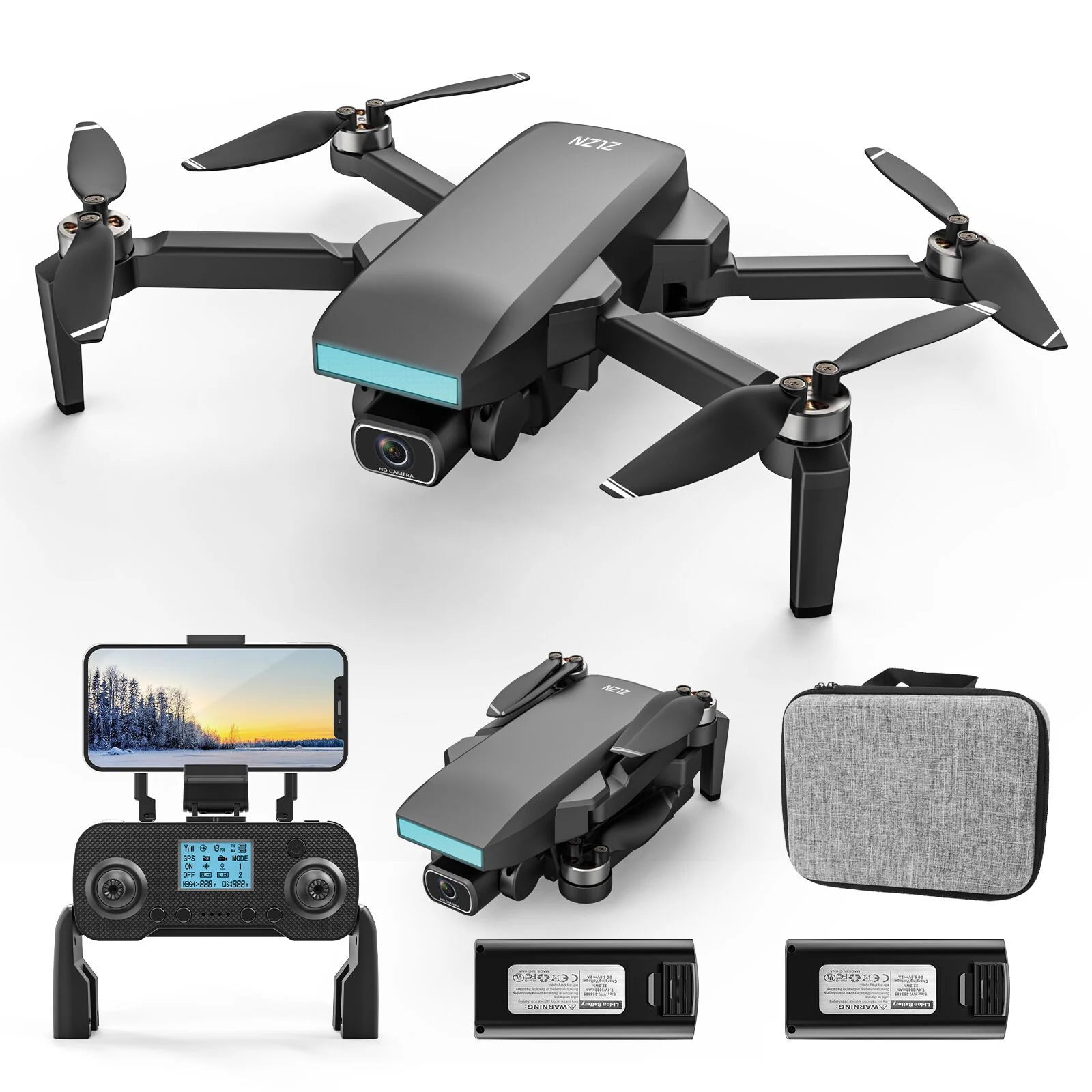 ZLL SG107 Pro Drone, sg107 pro the bright 2" is equipped with an intelligent